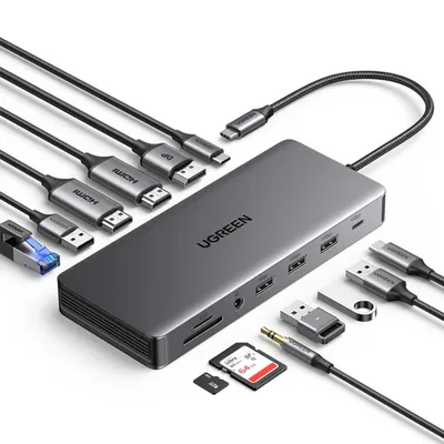 USB hub UGREEN 13-in-1 USB-C Multifunction Adapter 15978
