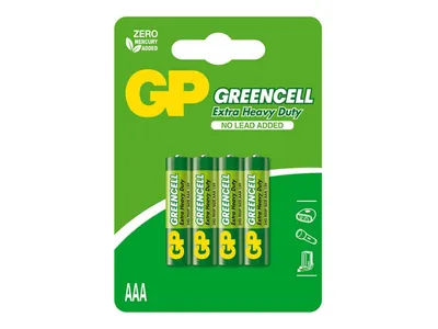 Battery GP AAA GREENCELL 4