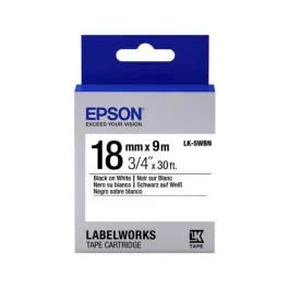 Ժապավեն Epson LK5WBN Std Blk Wht18 9