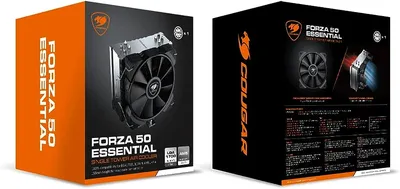 CPU cooler COUGAR FORZA 50 essential 200W PWM 4 heatpipes