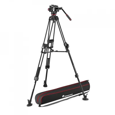 Tripod kit Manfrotto 504X & Alu fast Twin tripod MVK504XTWINFA