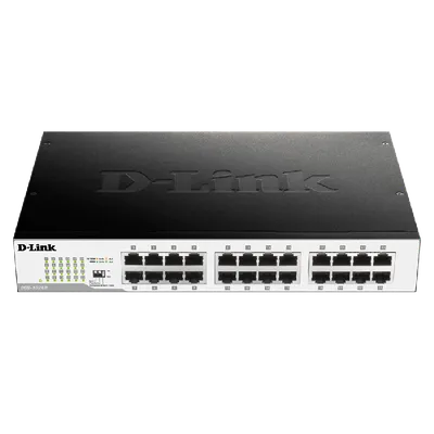 Network switch D-Link DGS-1024D 24x1000Base-T metal case