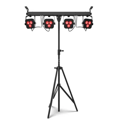 Chauvet 4BAR LT BT Par LED System with Stand