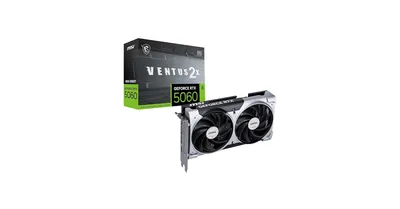 Graphics card MSI RTX 5060 VENTUS 2X OC GDDR7 V537-002R