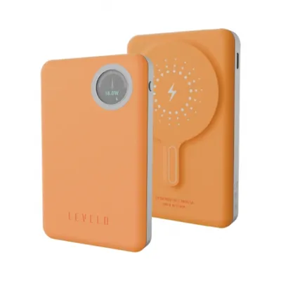 Leather MagSafe power bank Levelo Marbella 10000mAh