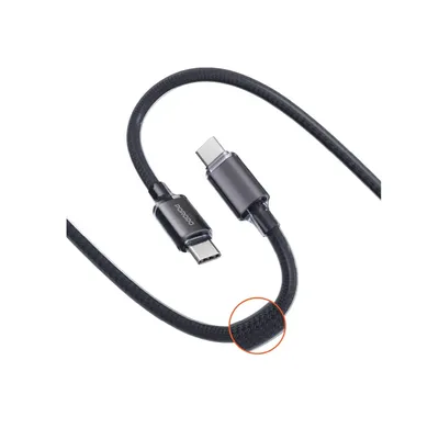 Cable Porodo USB-C to USB-C Braided