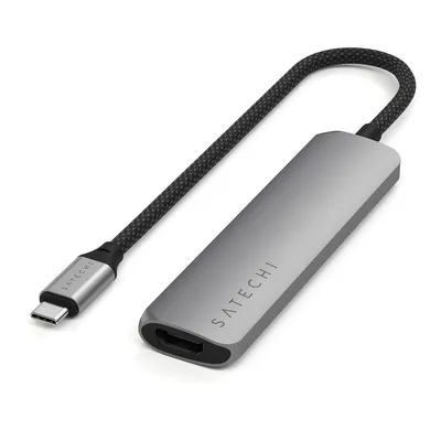USB hub SATECHI 4-in-1 USB-C Slim Multiport Adapter 4K ST-P4SM