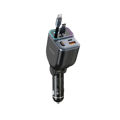 Car charger Porodo Multi-Port Dual Type-C 65W