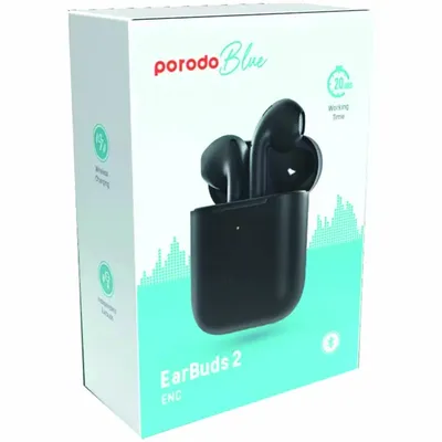 Wireless earbuds Porodo Deep Bass Wireless Earbuds 2