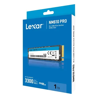 Lexar NM610 Pro LNM610P001T-RNNNG M.2 2280 3300 MB s