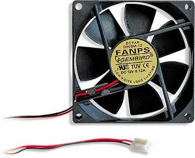 PC fan 80mm Gembird 3 7.5cm