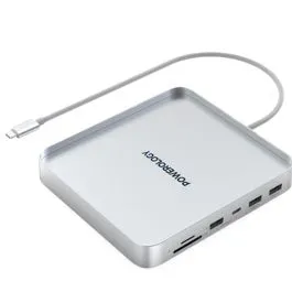 USB-C հանգույց և հենակ Powerology USB-C Hub & STAnd 24 iMac Comp SSD PS PMSSDDGY