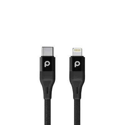 Մալուխ Porodo Aluminum Cable Type-C to Lightning B1