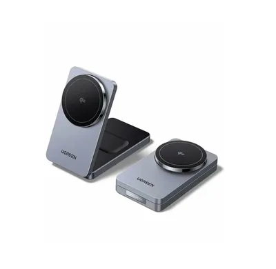 Wireless charger UGREEN 2 in 1 W15 Magnetic Wireless Charger W706 45023