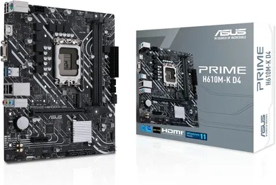 Prime H610M-R D4 iH610 1700s DDR4 ready