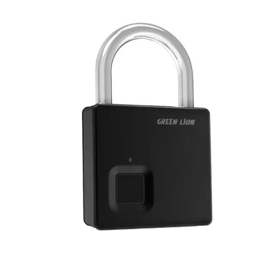 Fingerprint padlock Green Lion Fingerprint Padlock