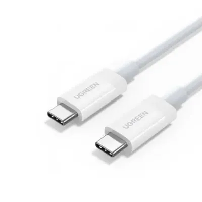 Cable UGREEN Type-C to Type-C ps 0.8m WH 40113
