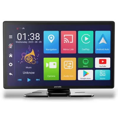 Android 9 Display Screen with DVR
