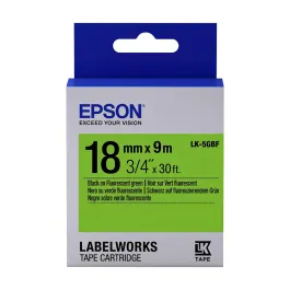 Tape Epson LK F Fluor Blk C53S655005 Tape