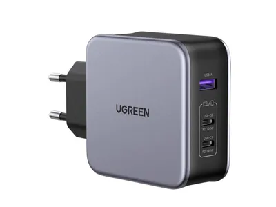 Power adapter UGREEN CD328 Nexode GaN Fast Charging PD 3 Ports GR 90549 140W