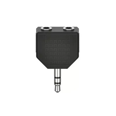 Audio Adapter 3.5 mm Jack Plug - 2 x 3.5 mm Jack Socket Stereo 205191