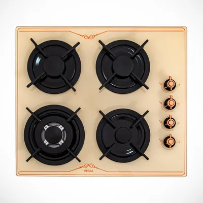 Regal Built-in glass gas hob RG604G.12BEG