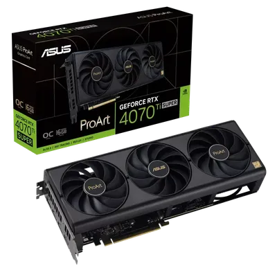 Graphics card ASUS ProArt GeForce RTX 4070 Ti SUPER GDDR6X OC Edition
