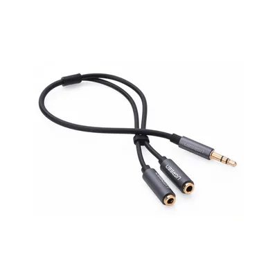 3.5mm audio cable UGREEN 20816 4pin to 2x 3pin adapter