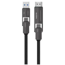 Cable Powerology 4in1 C7 & C to DDMI Cable PCAB034BK