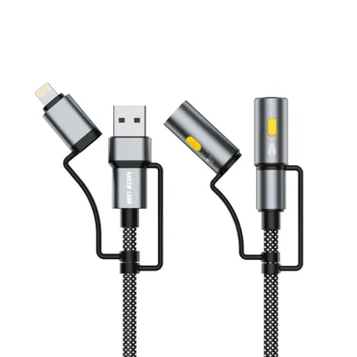 Cable LG Cable Lion 6in1 Charging Led Light Lgnition PD60W