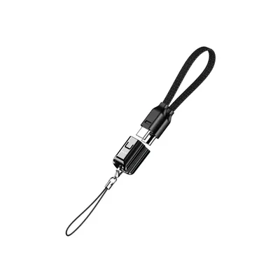 Cable Green USB-C to USB-C Braided Lanyard Cable 15CM