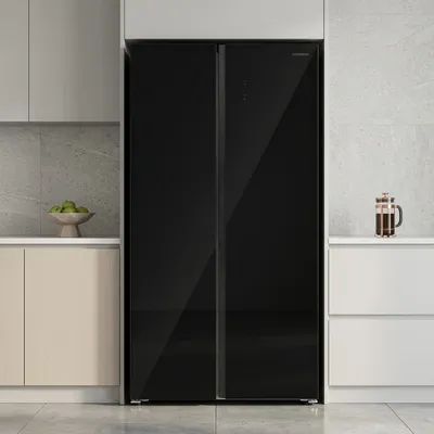 Refrigerator HOFFMANN HR605NFSBS- -GLASS