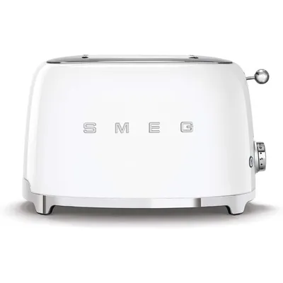 Toaster Smeg SMEG TSF01WHEU 2-slice