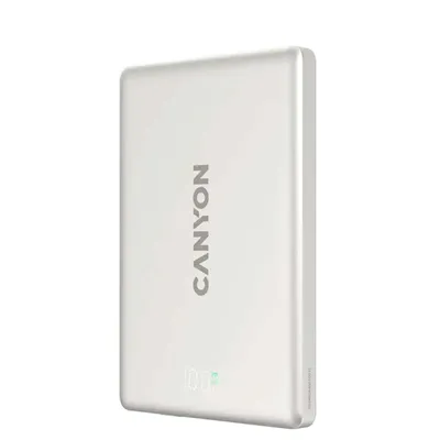 Power bank CANYON OnPower 500 5000mAh Wireless PD 20W Aluminium Star CNS-CPB500G