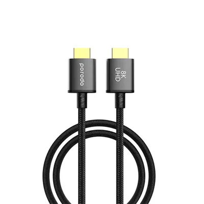 Cable Porodo HDMI Ultra HD 8K Braided