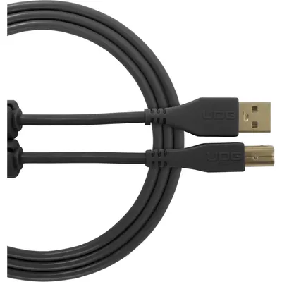 USB cable UDG U95002BL USB 2.0 A-B Straight