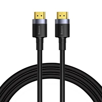 Cable BASEUS HORIZONTAL 4KHDMI MALE TO 4K HDMI MALE CADKLF-E01 BK