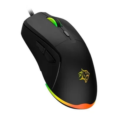 Wired gaming mouse Porodo PDX322 DPI 7200 with RGB Light