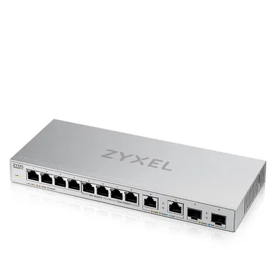 Network device ZYXEL Switch XGS-1010-12 Multi-Gigabit 8xRJ-45 2xRJ-45 . 2xSFP+ XGS-1010-12