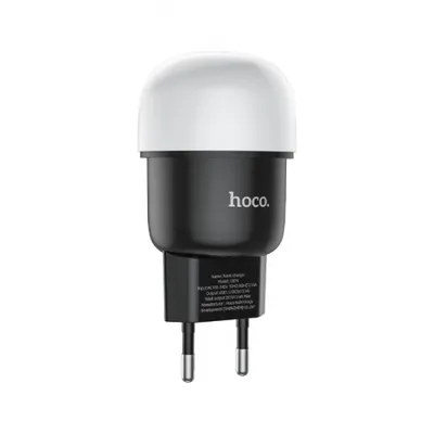 Dual-port night light charger Hoco Sparkle C87A