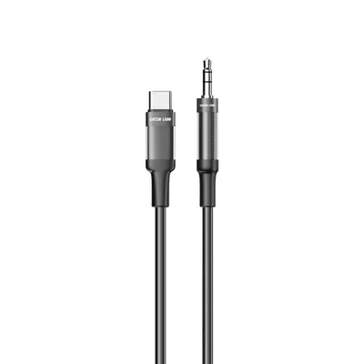 Cable Green USB-C to AUX Braided Cable