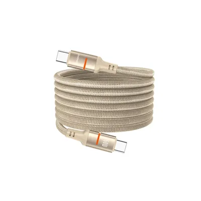 Cable Porodo Type-C to Type-C Magnetic LED Cable 1 60W