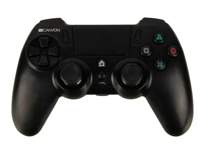 Game controller CANYON Wireless Gamepad with Touchpad PS4 PS5 GPW5 BK CND-GPW5