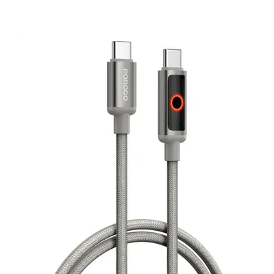 Cable Porodo ChargeLite USB-C to USB-C PD60W
