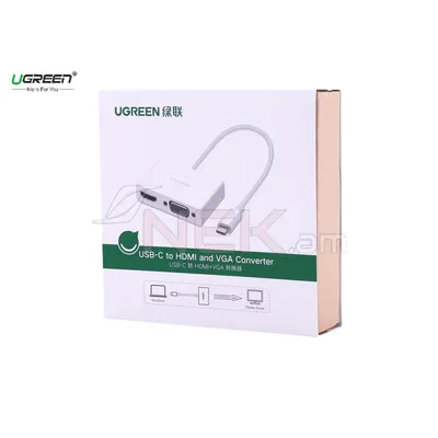 UGREEN USB-C to HDMI VGA converter