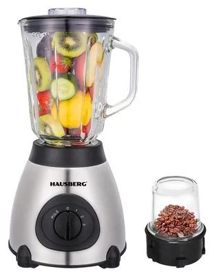 Blender with glass container Hausberg HB-7762