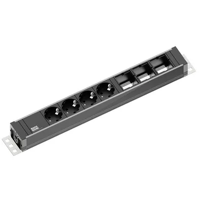 Bachmann UNIVERSAL power strip 4x socket 3x custom module 922.0071