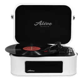 Vinyl player Alive Audio Stories Blanche STR-06-WH