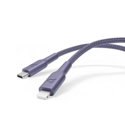 Cable Powerology Type-C to Lightning Braided PD 60W