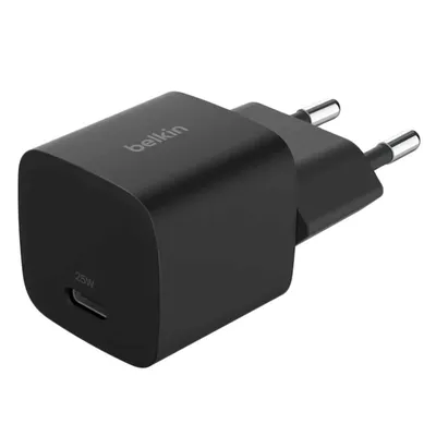 Power adapter Belkin USB-C-Wandlader WCA012KQBK 25W